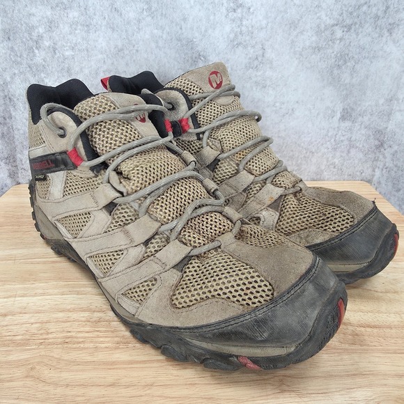 Merrell Alverstone Hiking Boots Mens 12 Brown Waterproof Trail Outdoor J033027 main image 12